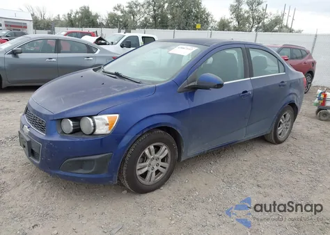 2013 Chevrolet Sonic Lt Auto z USA, uszkodzony, nr VIN 1G1JC5SH1D4199384